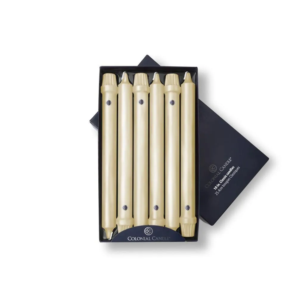 10" Classic Taper Candle - Limoncello