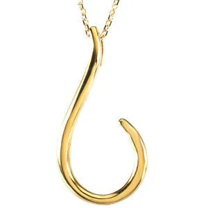 14k White Gold Fashion Pendant