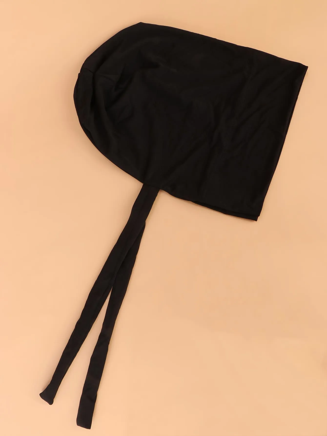1pc Soft Minimalist Solid Hat Bonnet Hair Bonnet Turban