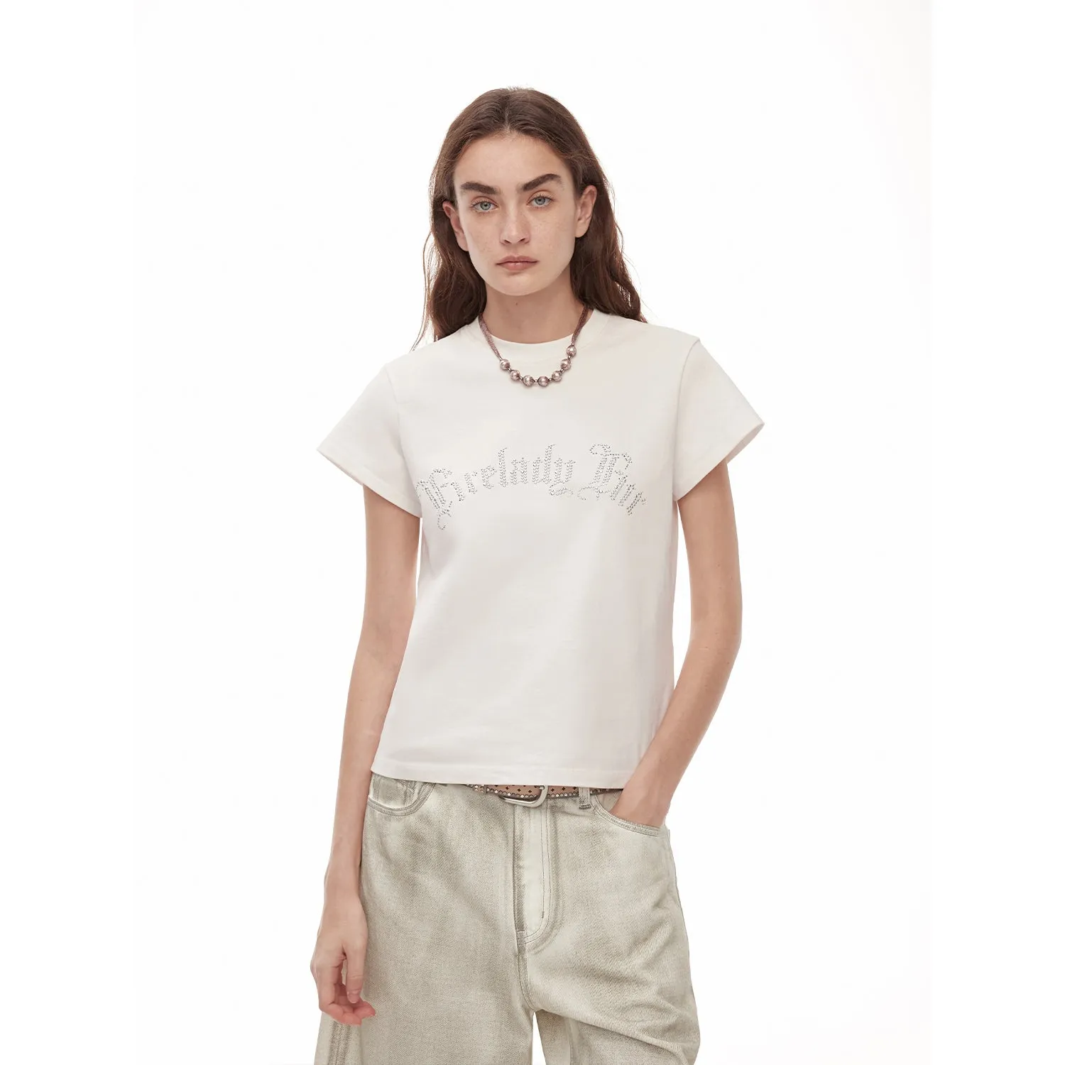 3D Tailored Cotton T-Shirt