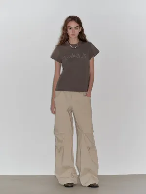 3D Tailored Cotton T-Shirt