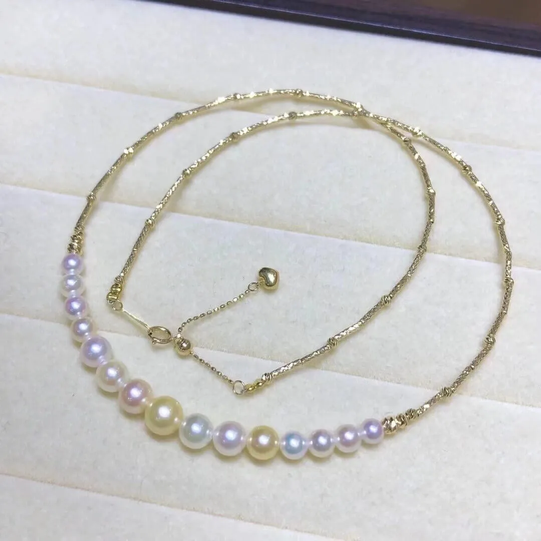 4.0-7.0 mm Graduated Akoya Pearl Necklace