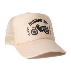 ‘74 Moto’ Foam Trucker Hat - Off White