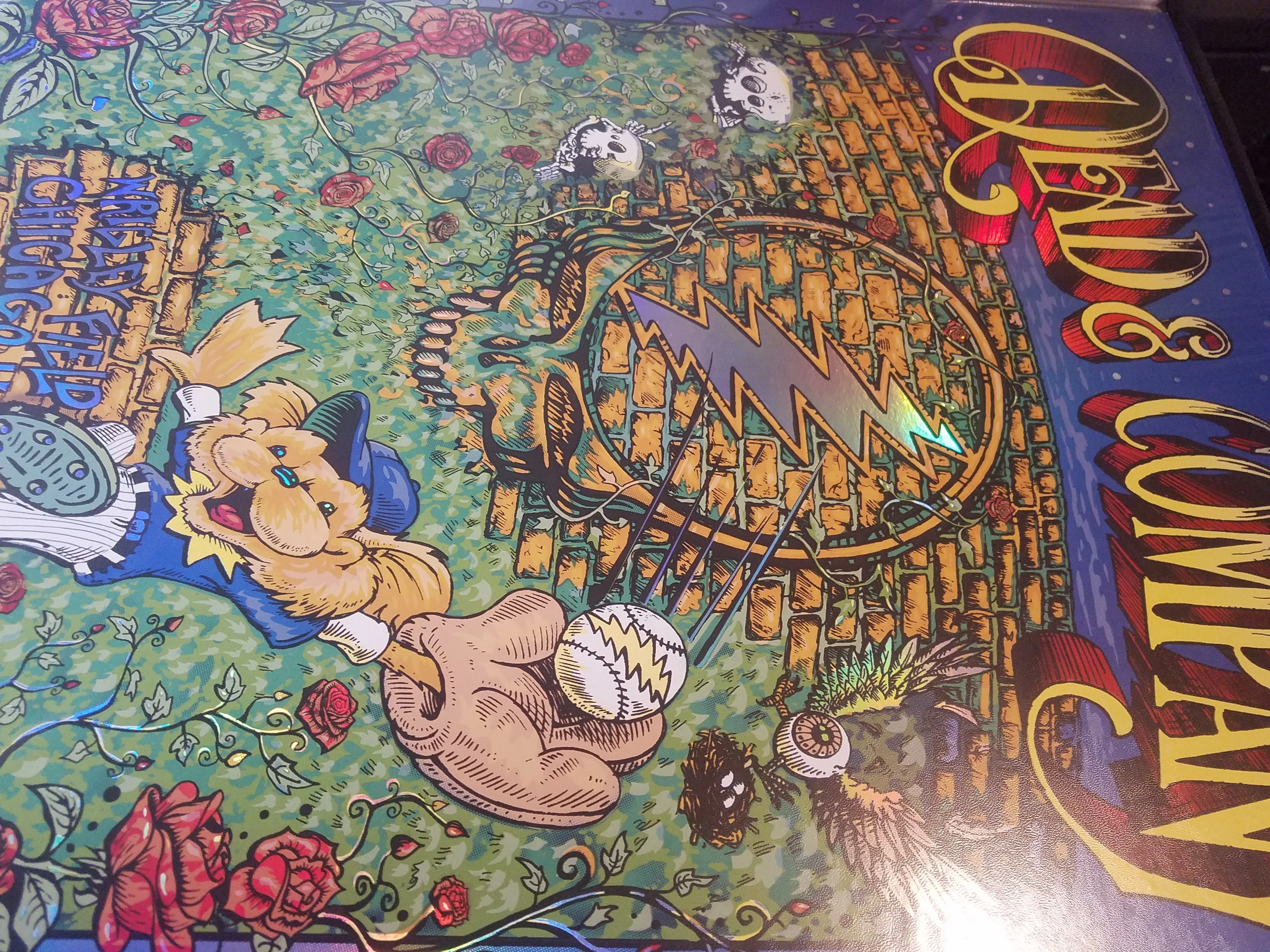 AJ Masthay & Mike Dubois - Dead & Company Wrigley Field Print Set 2019 Grateful Dead xx/100