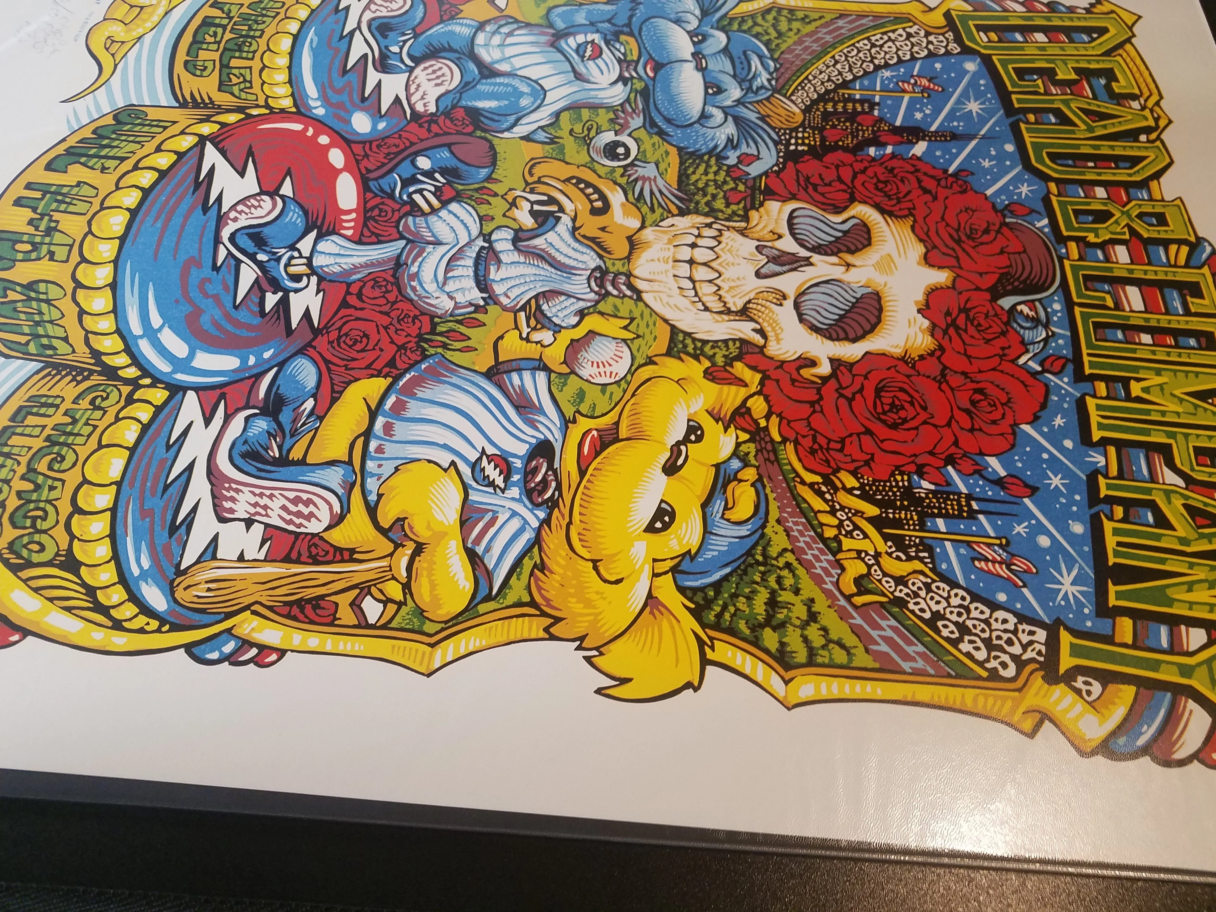 AJ Masthay & Mike Dubois - Dead & Company Wrigley Field Print Set 2019 Grateful Dead xx/100