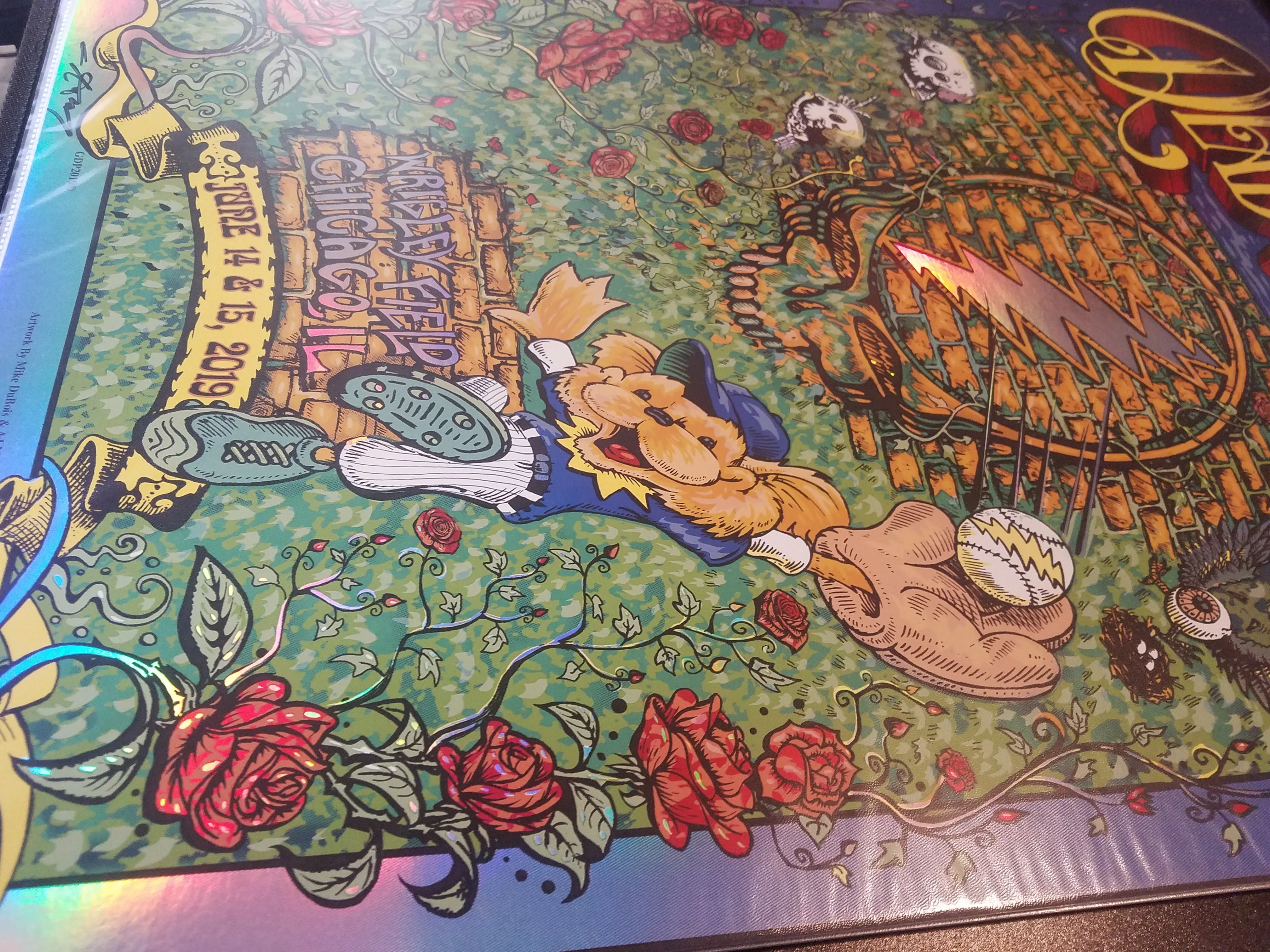 AJ Masthay & Mike Dubois - Dead & Company Wrigley Field Print Set 2019 Grateful Dead xx/100