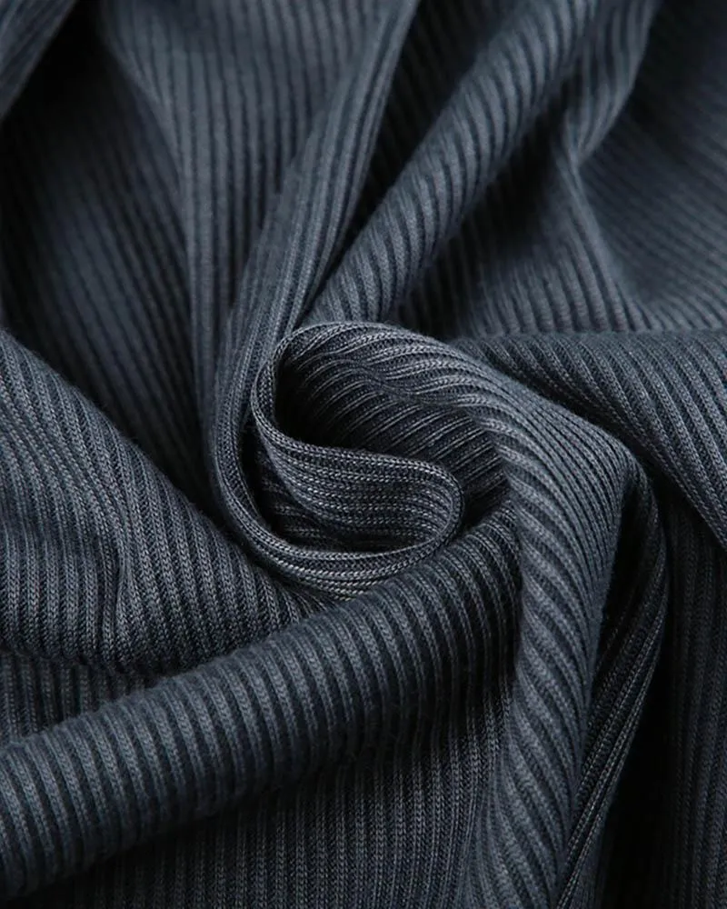 AOMR Knitted Casual Sports Coord Set