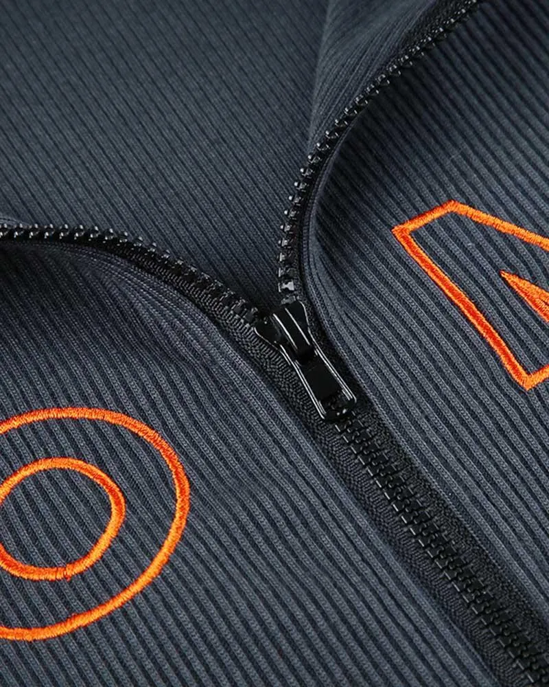 AOMR Knitted Casual Sports Coord Set
