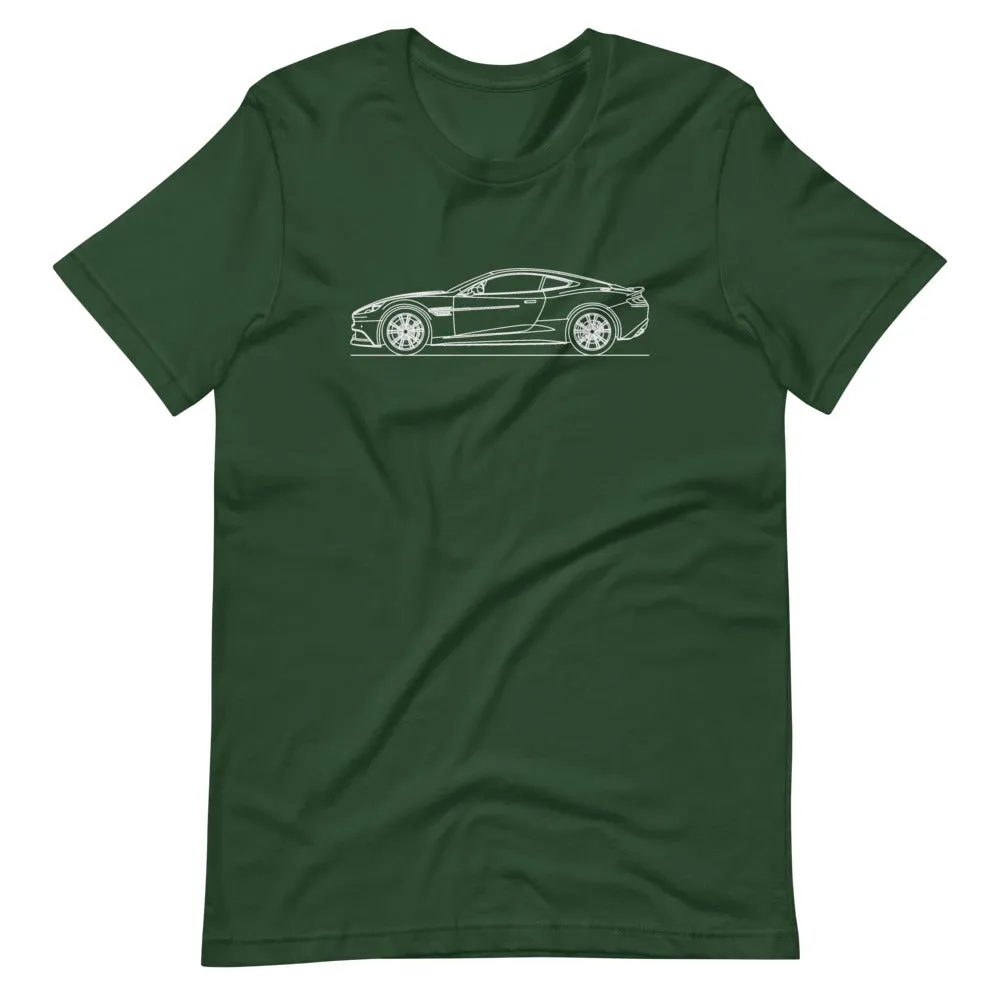 Aston Martin Vanquish silhouette t-shirt