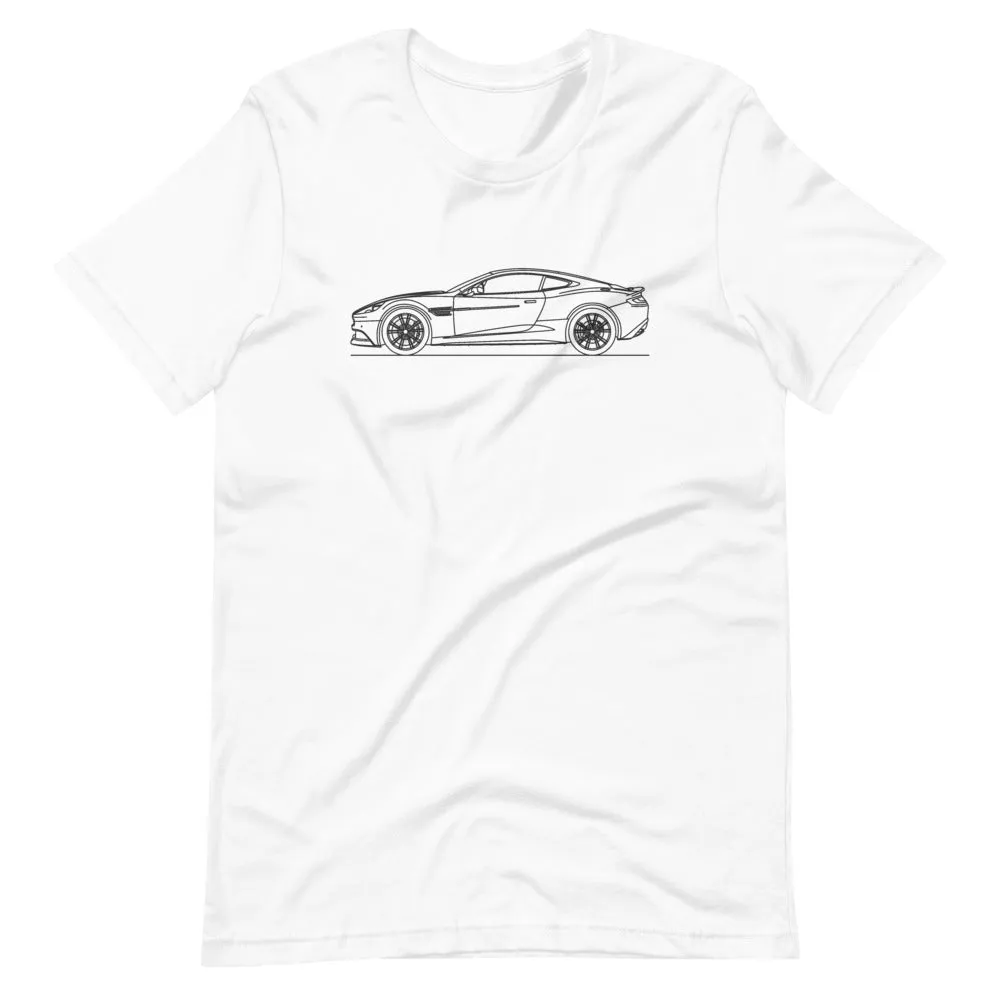 Aston Martin Vanquish silhouette t-shirt