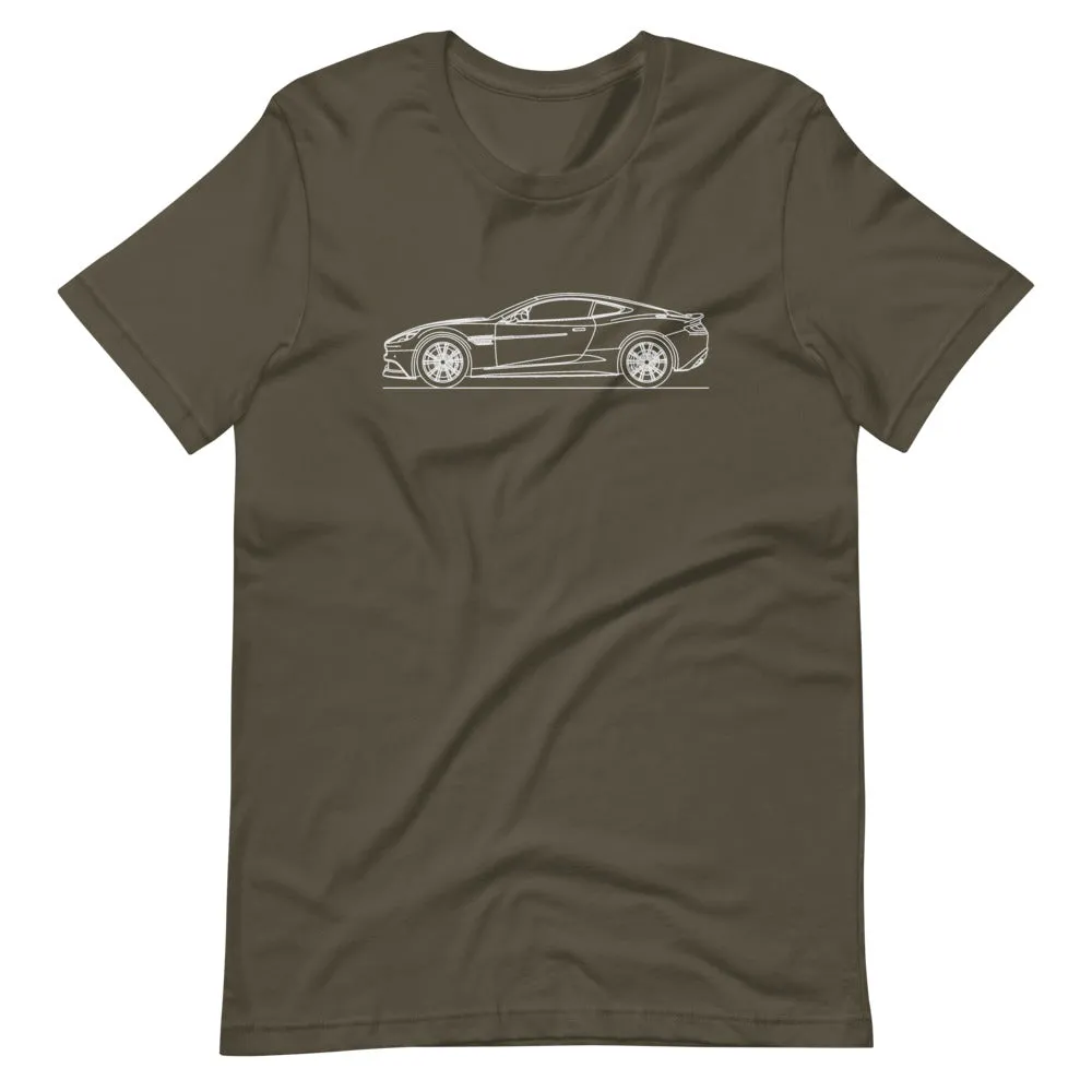 Aston Martin Vanquish silhouette t-shirt