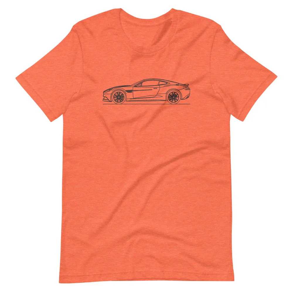 Aston Martin Vanquish silhouette t-shirt