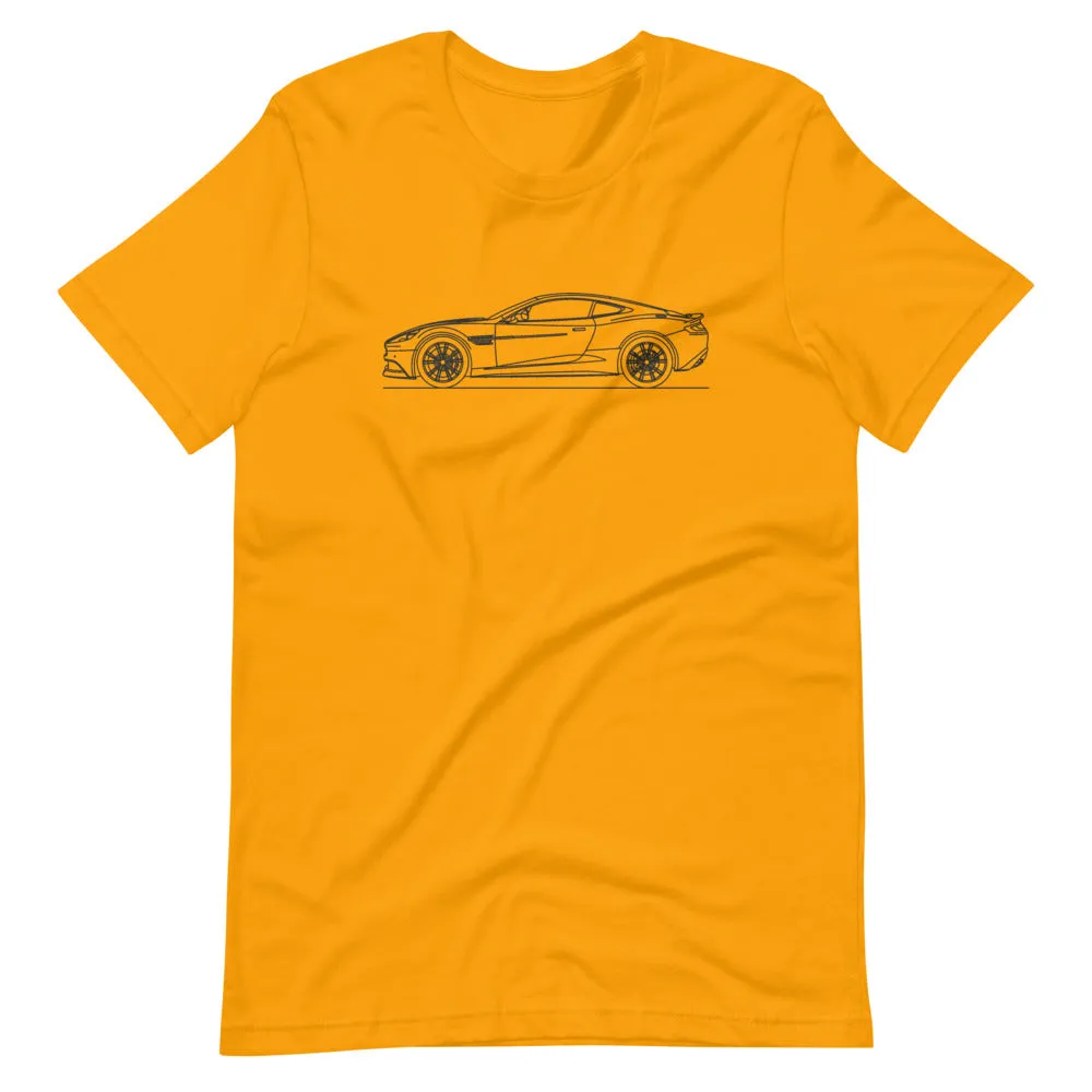 Aston Martin Vanquish silhouette t-shirt