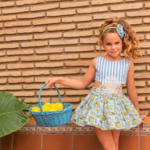 BABINE - Lemon Cut Out Dress  - Yellow