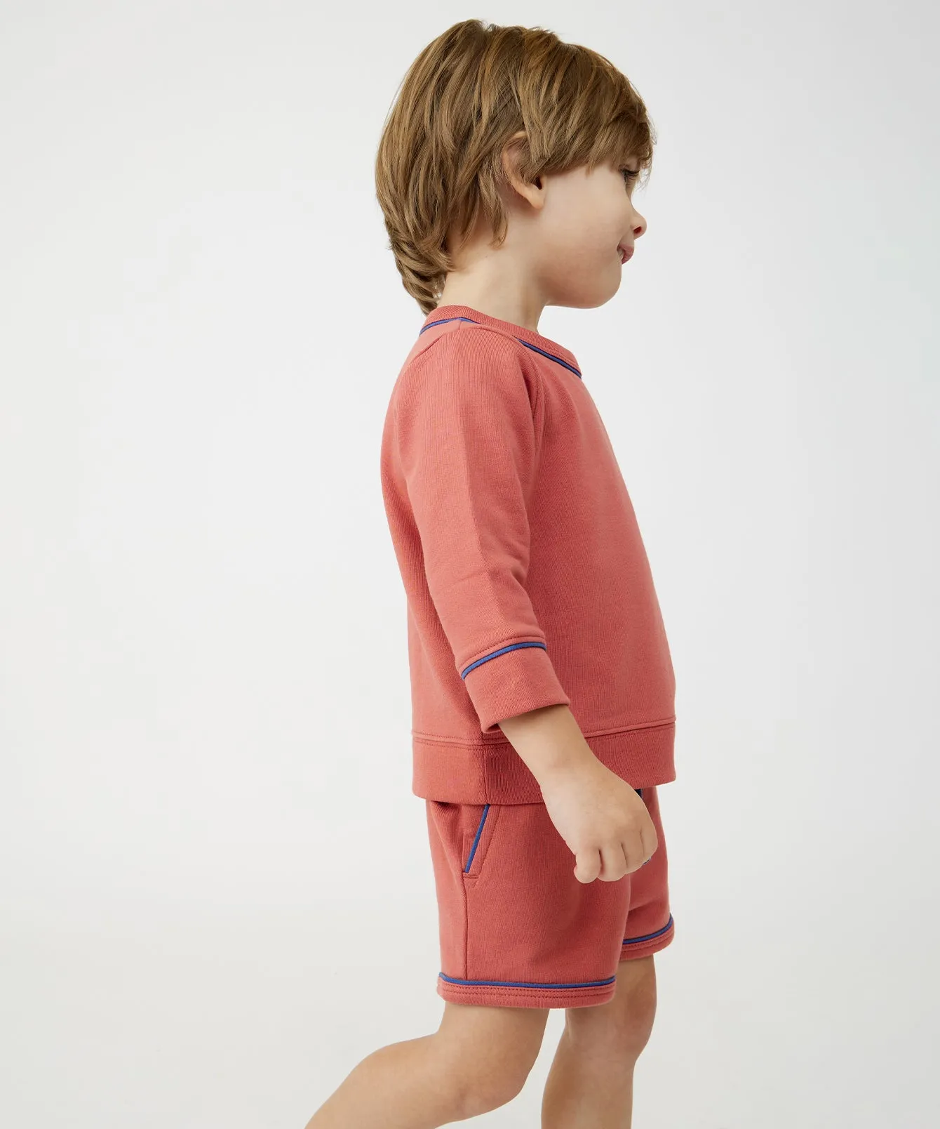 Bailey Baby Short, Nautical Red