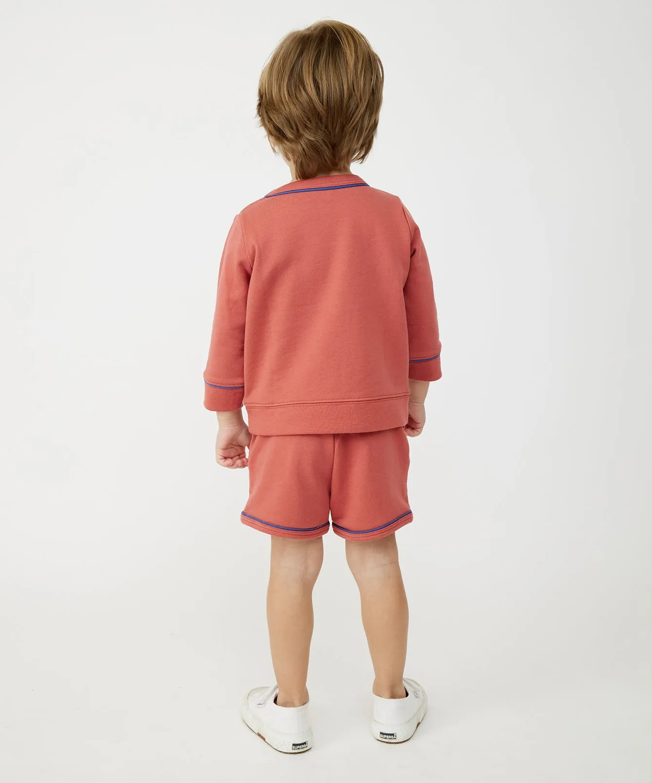 Bailey Baby Short, Nautical Red