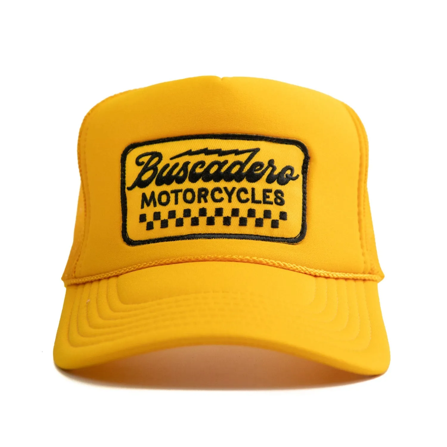 'Banner’ Foam Trucker Hat - Gold