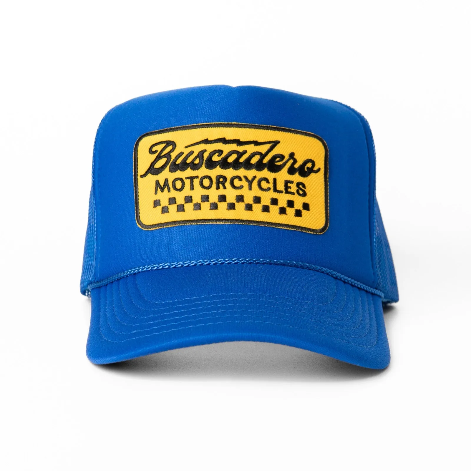 'Banner’ Foam Trucker Hat - Royal Blue