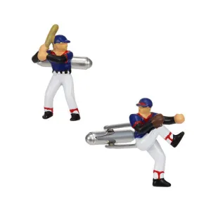 Baseball Player Cufflinks