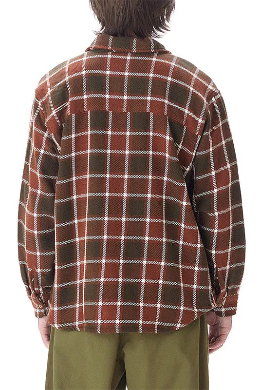 Bigwig Plaid Woven Shirt Sepia