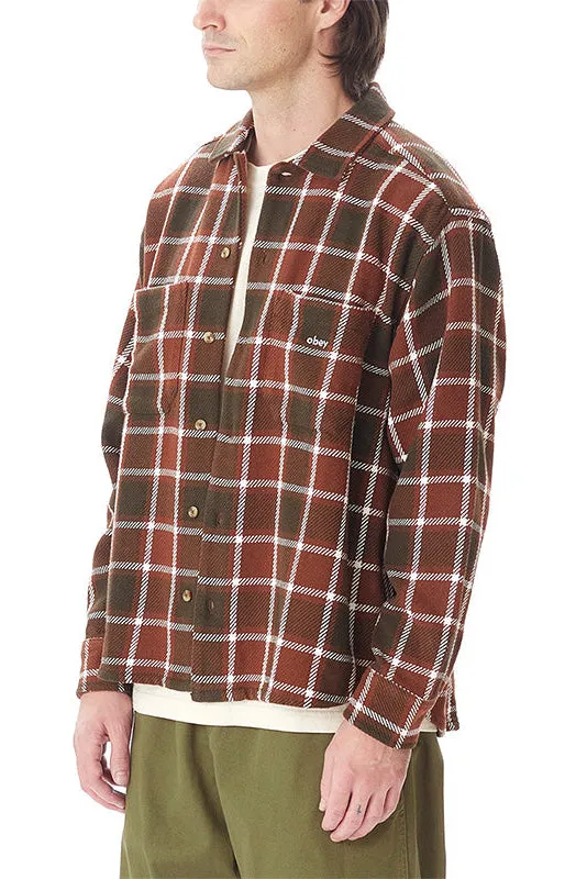 Bigwig Plaid Woven Shirt Sepia