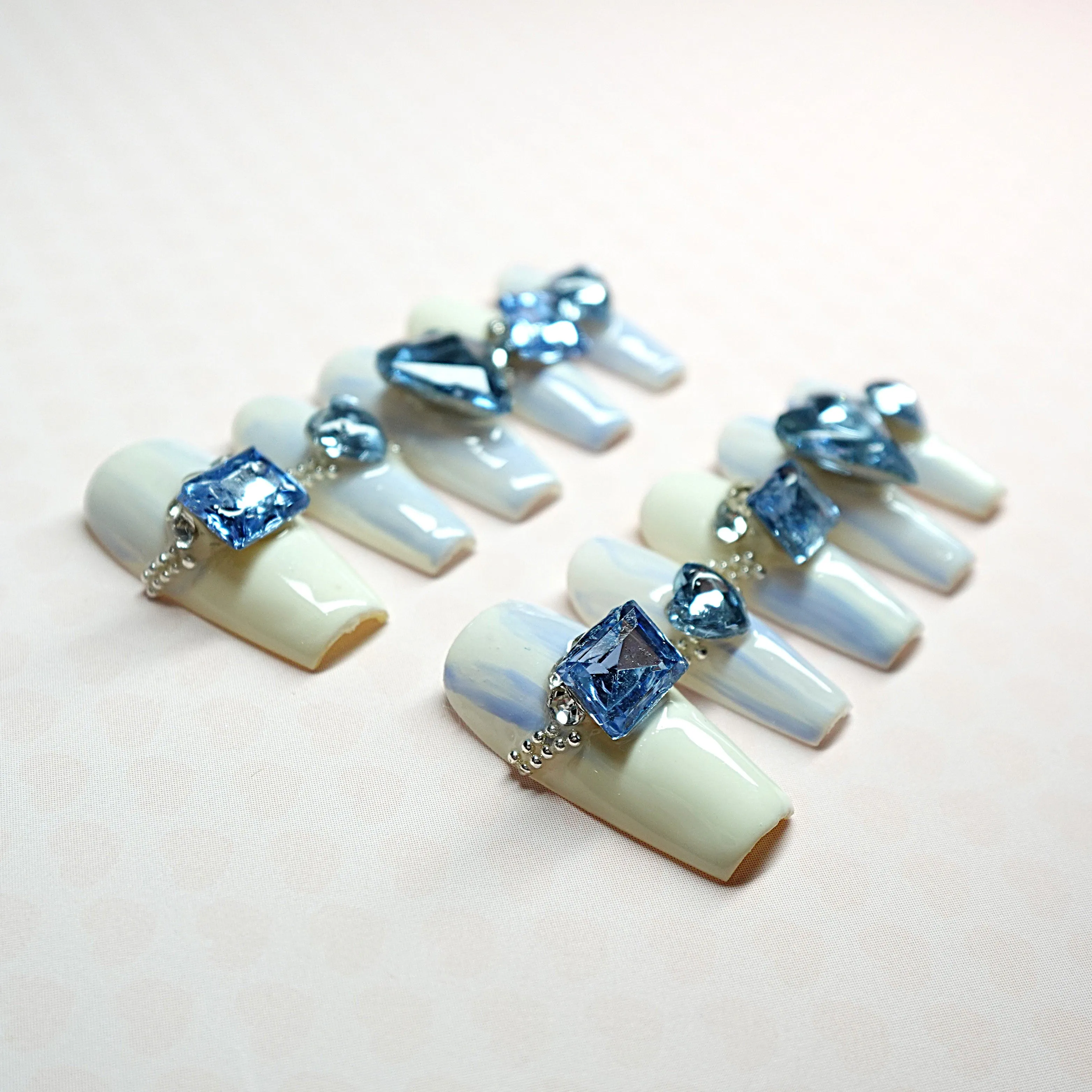 Blue Crystal Elegance
