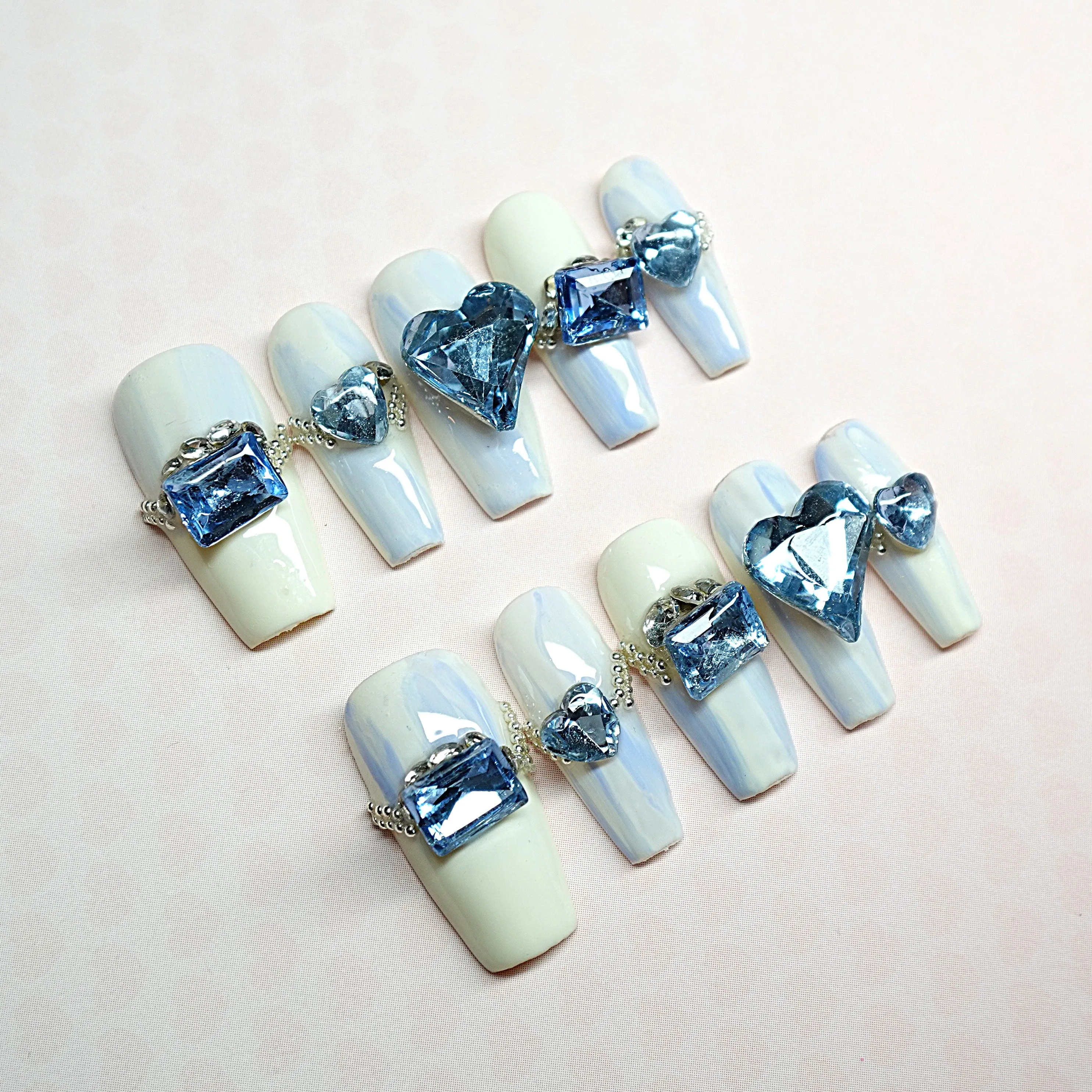 Blue Crystal Elegance