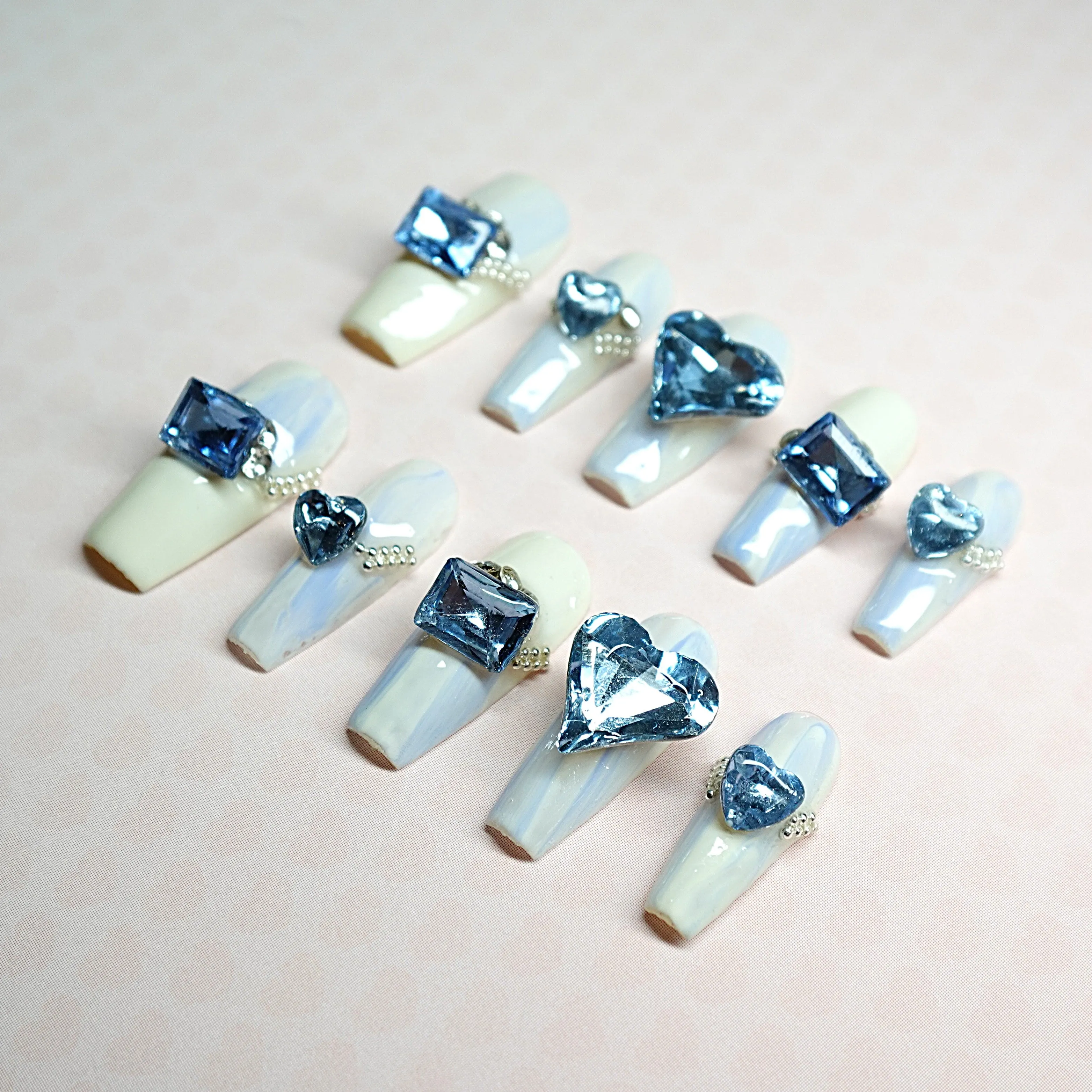 Blue Crystal Elegance
