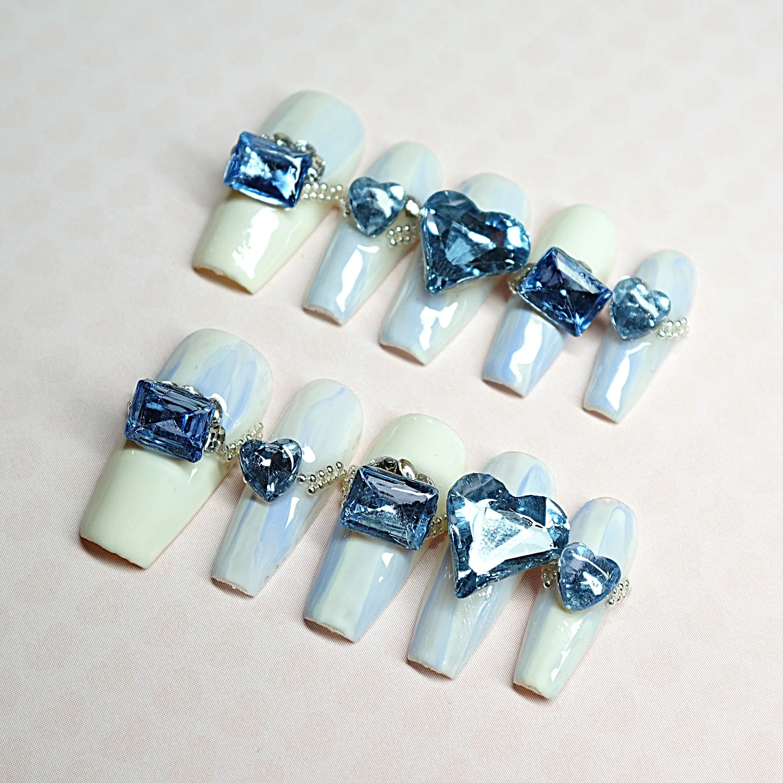 Blue Crystal Elegance