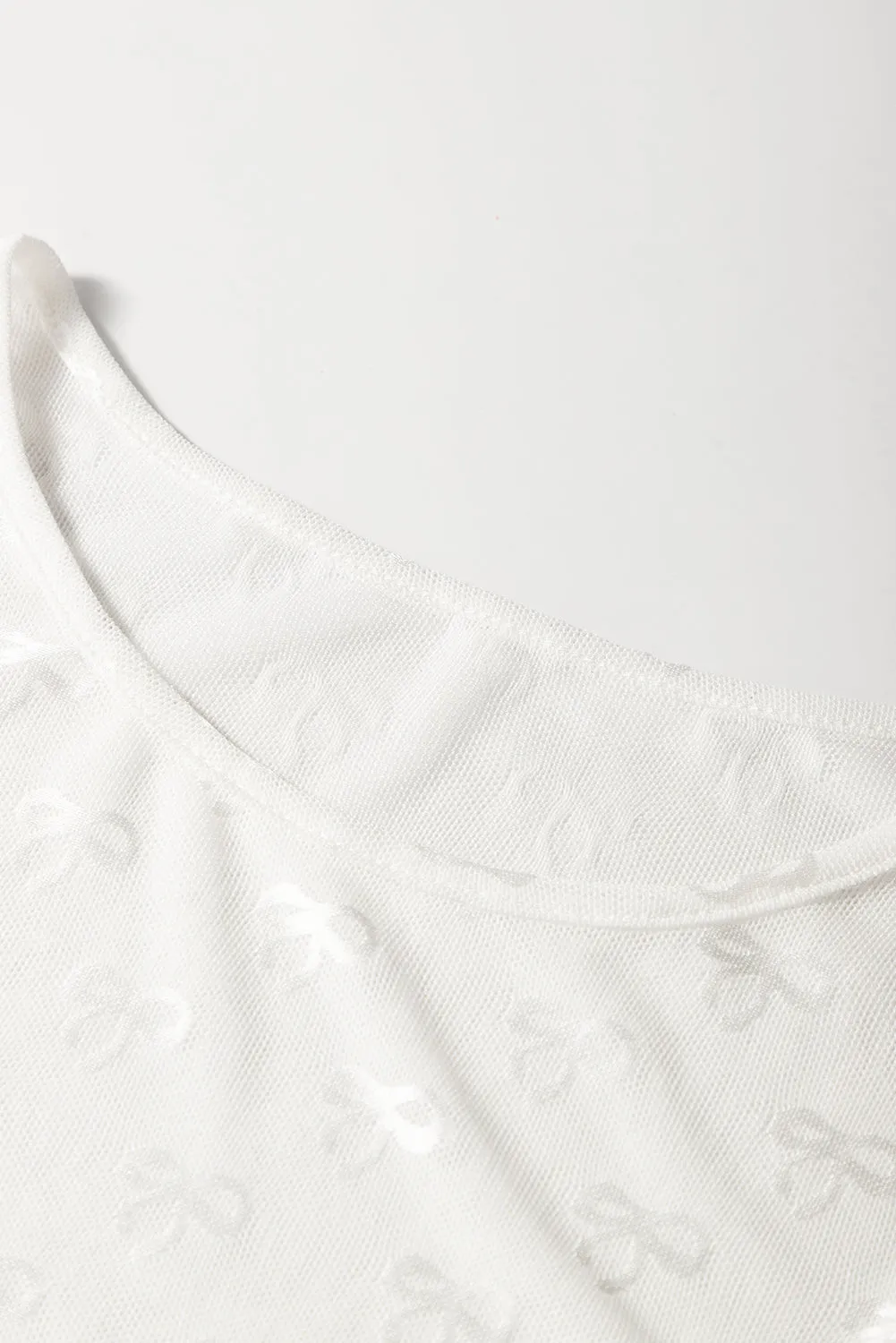 Bow Glam Top