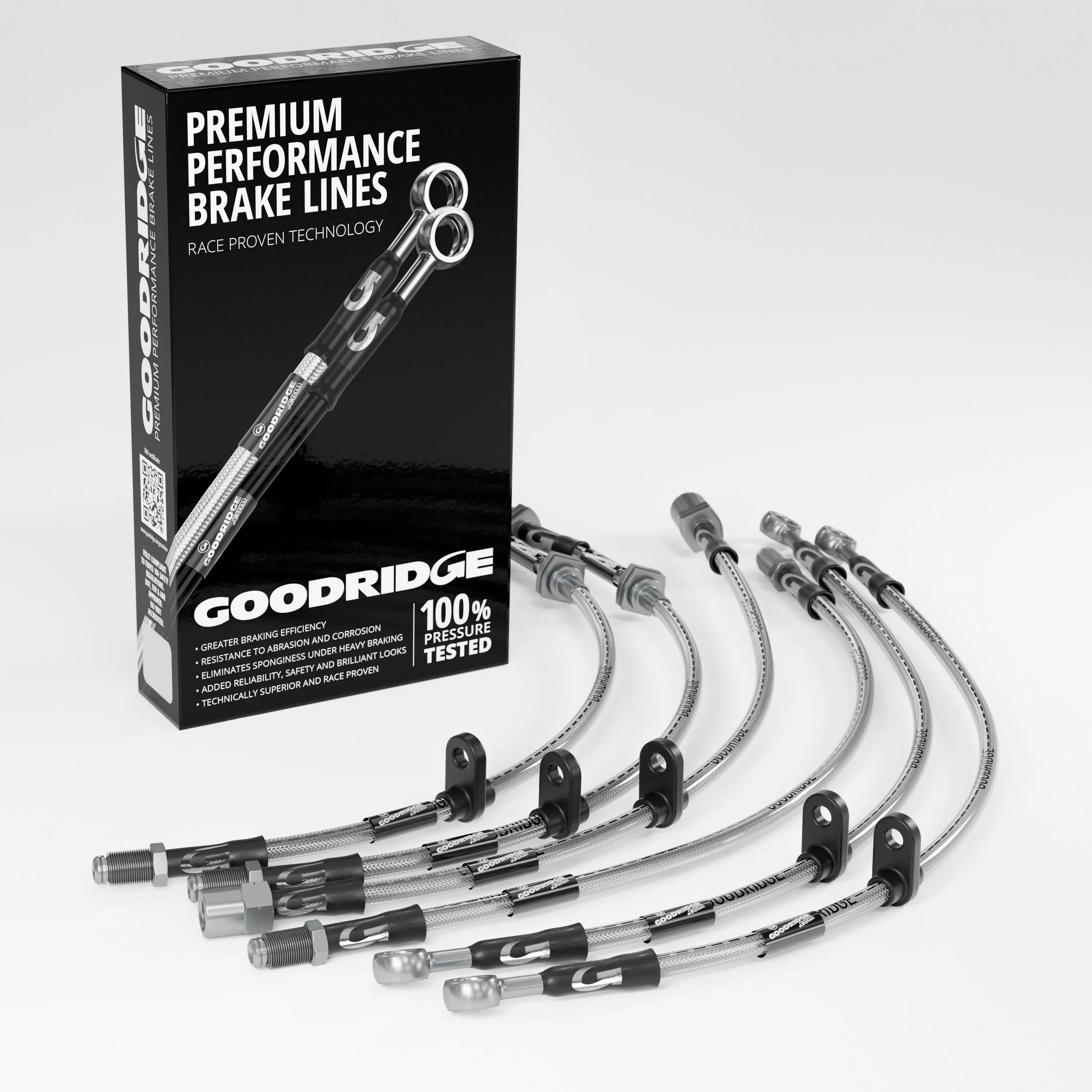 BRAKE HOSE KIT FOR NISSAN 370Z 3.7 STANDARD 2009-2012
