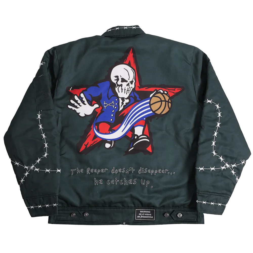 BRAND X PHILADELPHIA REAPER WORK JACKET (BLACK)
