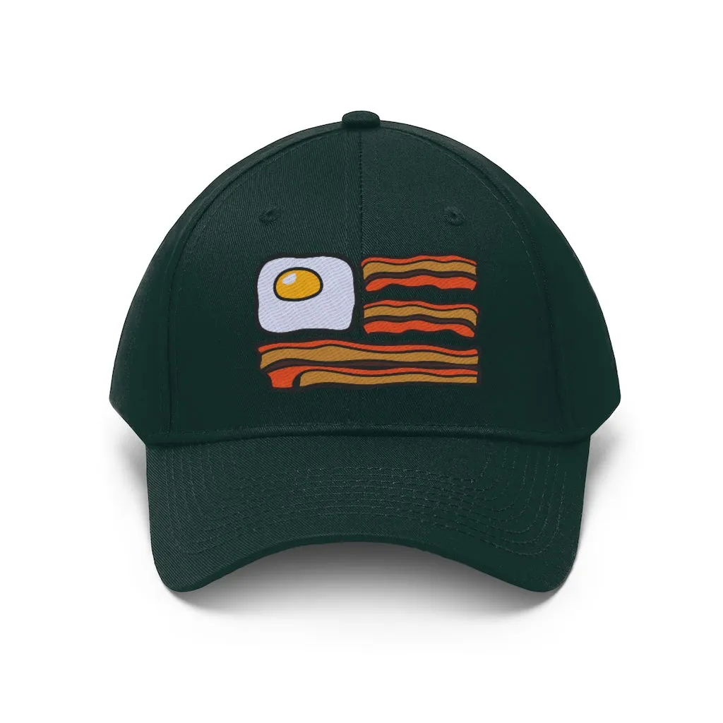 Breakfast in the USA - Unisex Twill Hat