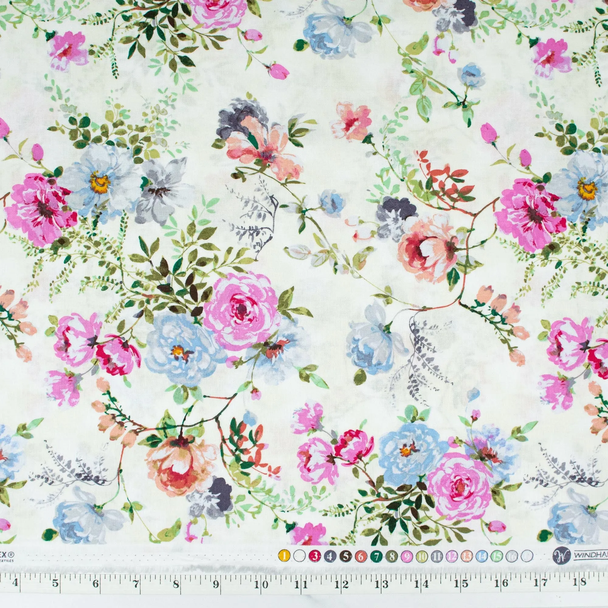 BRIARWOOD by Whistler Studios - Ivory Garden Roses