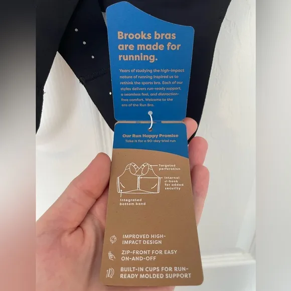 Brooks sports bra (30AB)