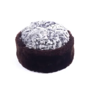Brownish Nuristani Hat Nk-034