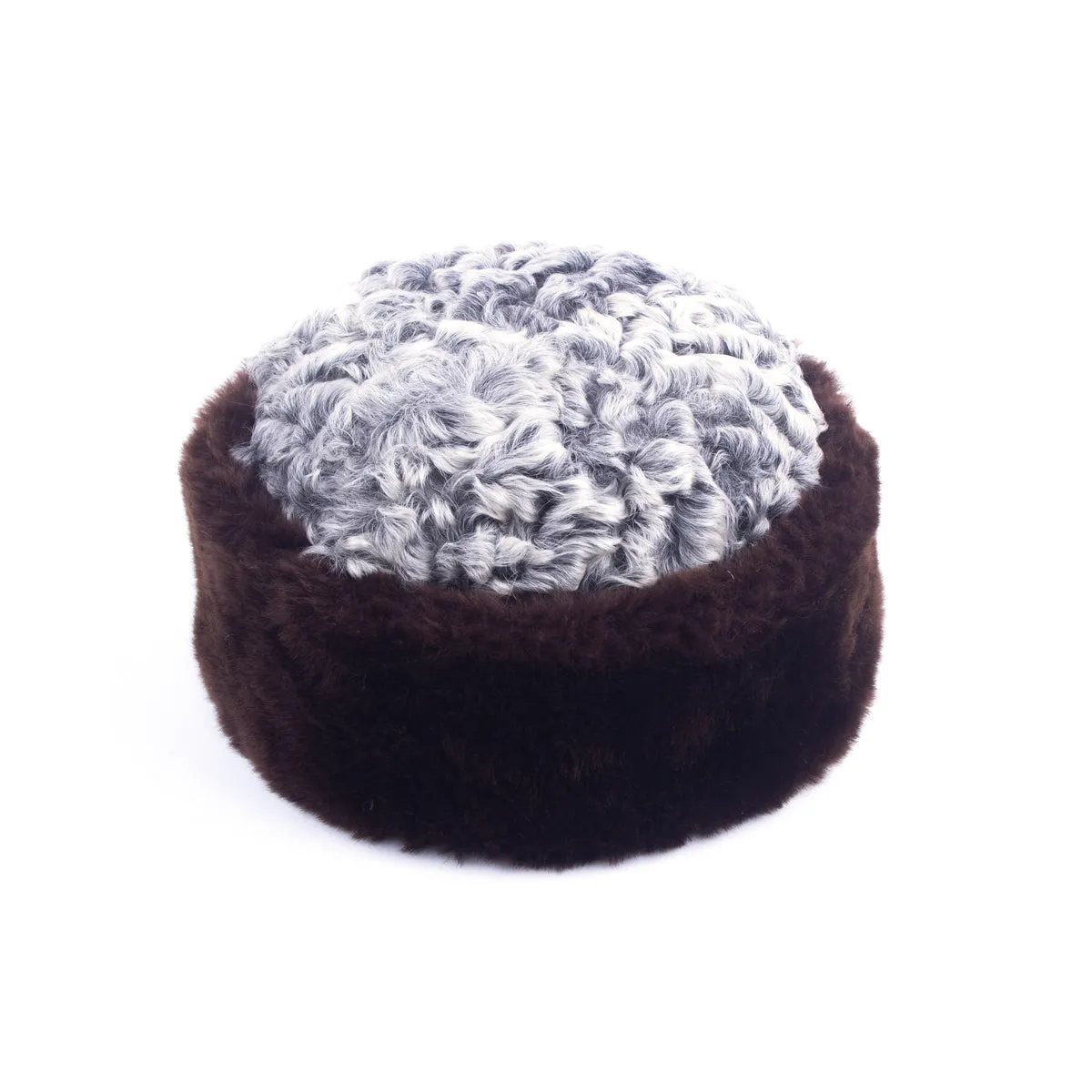 Brownish Nuristani Hat Nk-034
