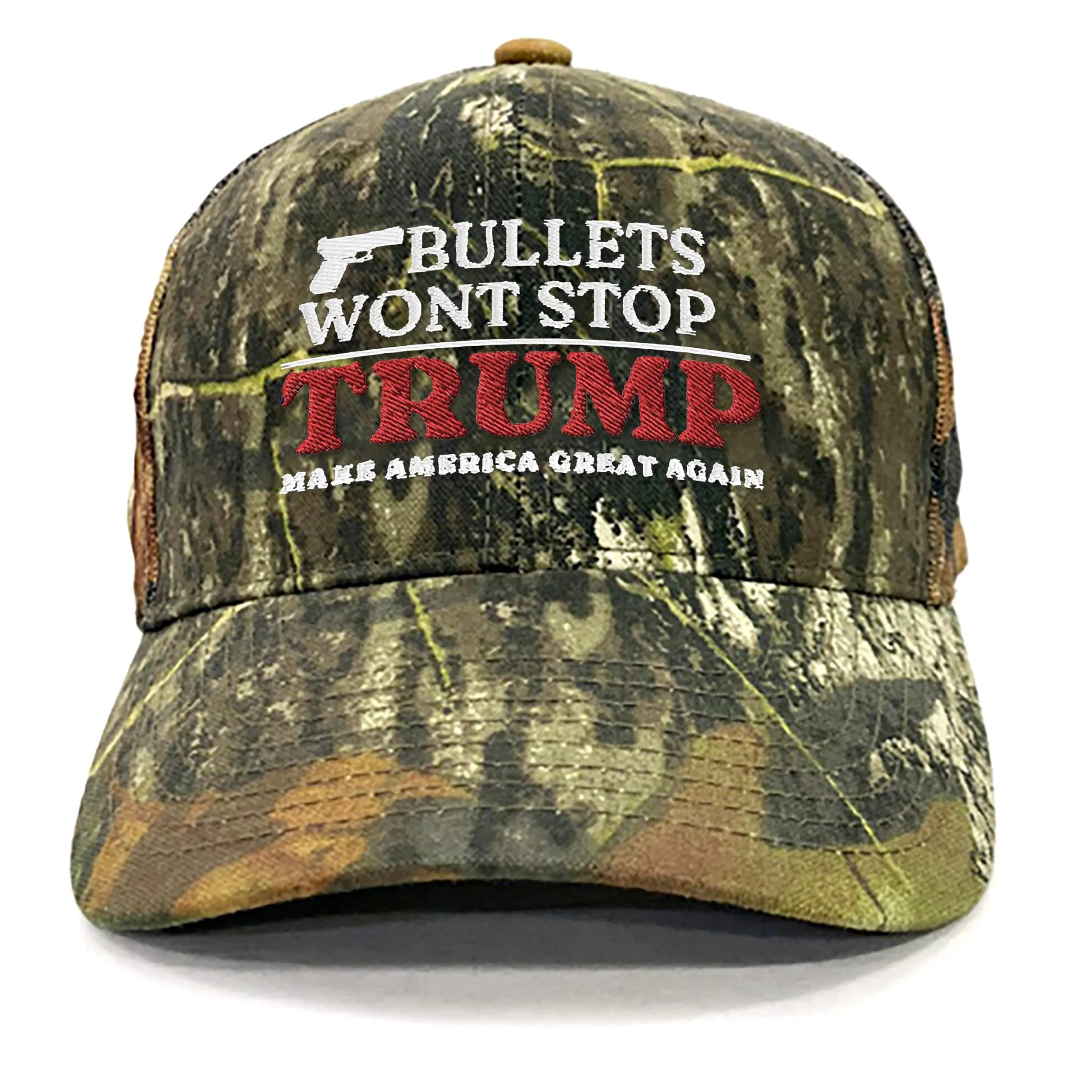 Bullet Won't Stop Trump Embroidery Hat