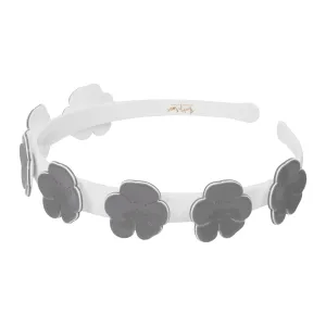 Camellia 1.5 cm Grey Alice Band