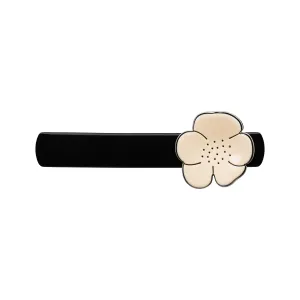 Camellia Small Ivory Hair Clip