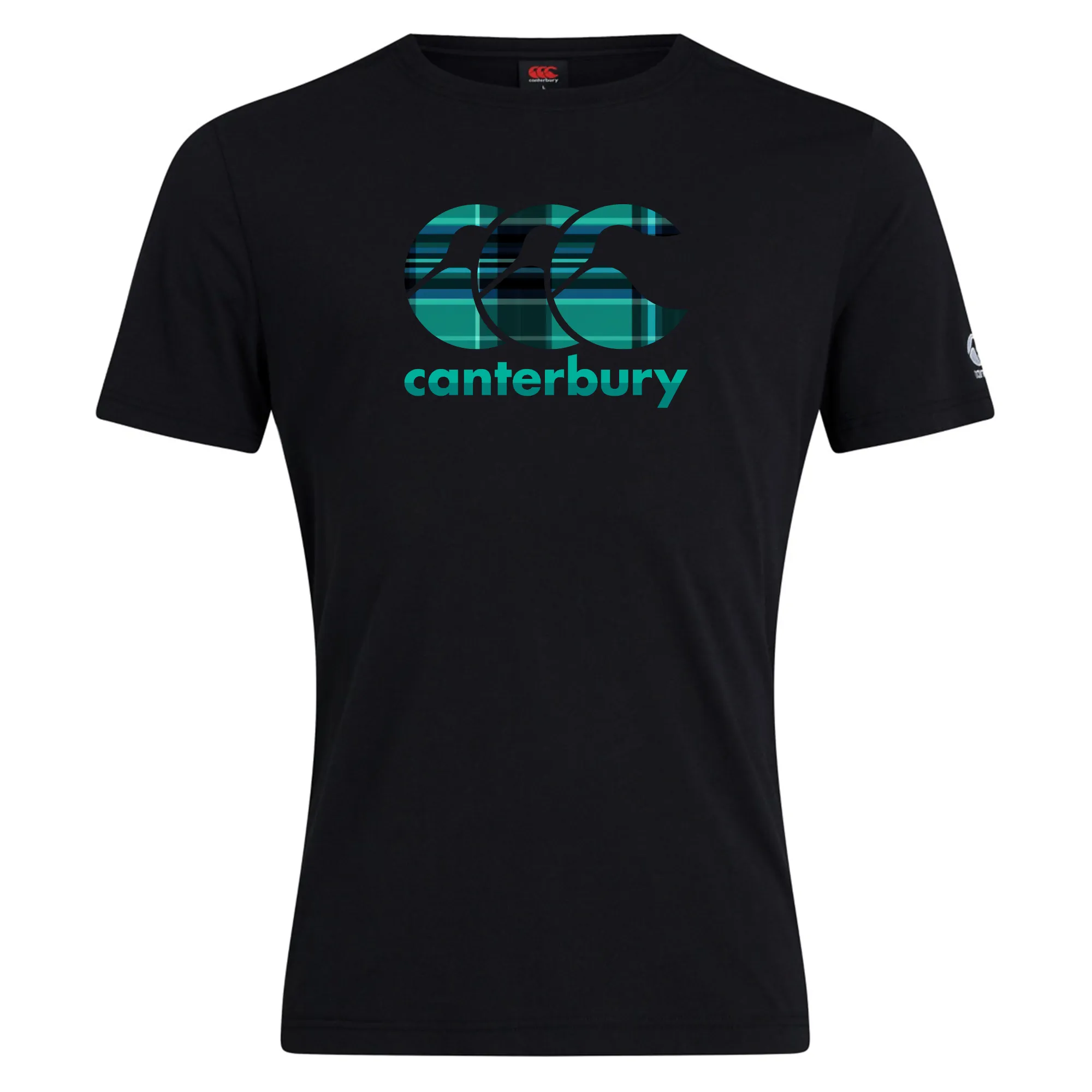 Canterbury CCC Tartan Club Plain T-Shirt