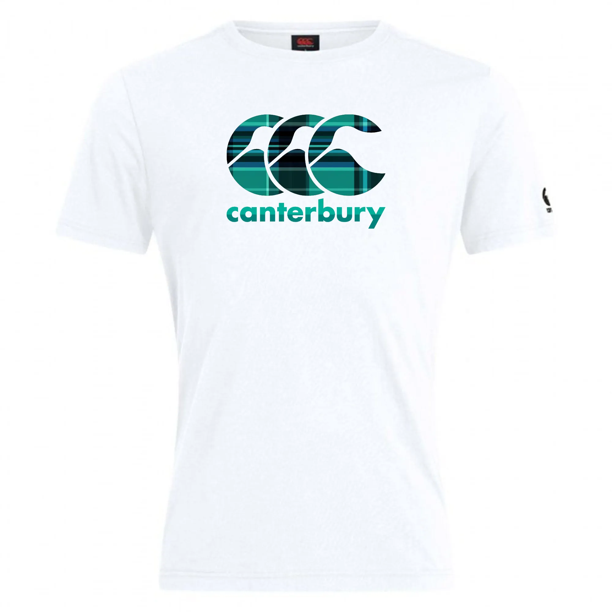 Canterbury CCC Tartan Club Plain T-Shirt