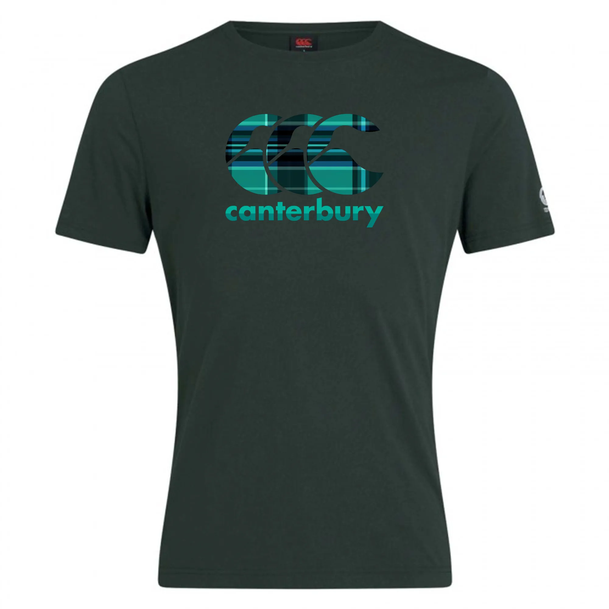 Canterbury CCC Tartan Club Plain T-Shirt