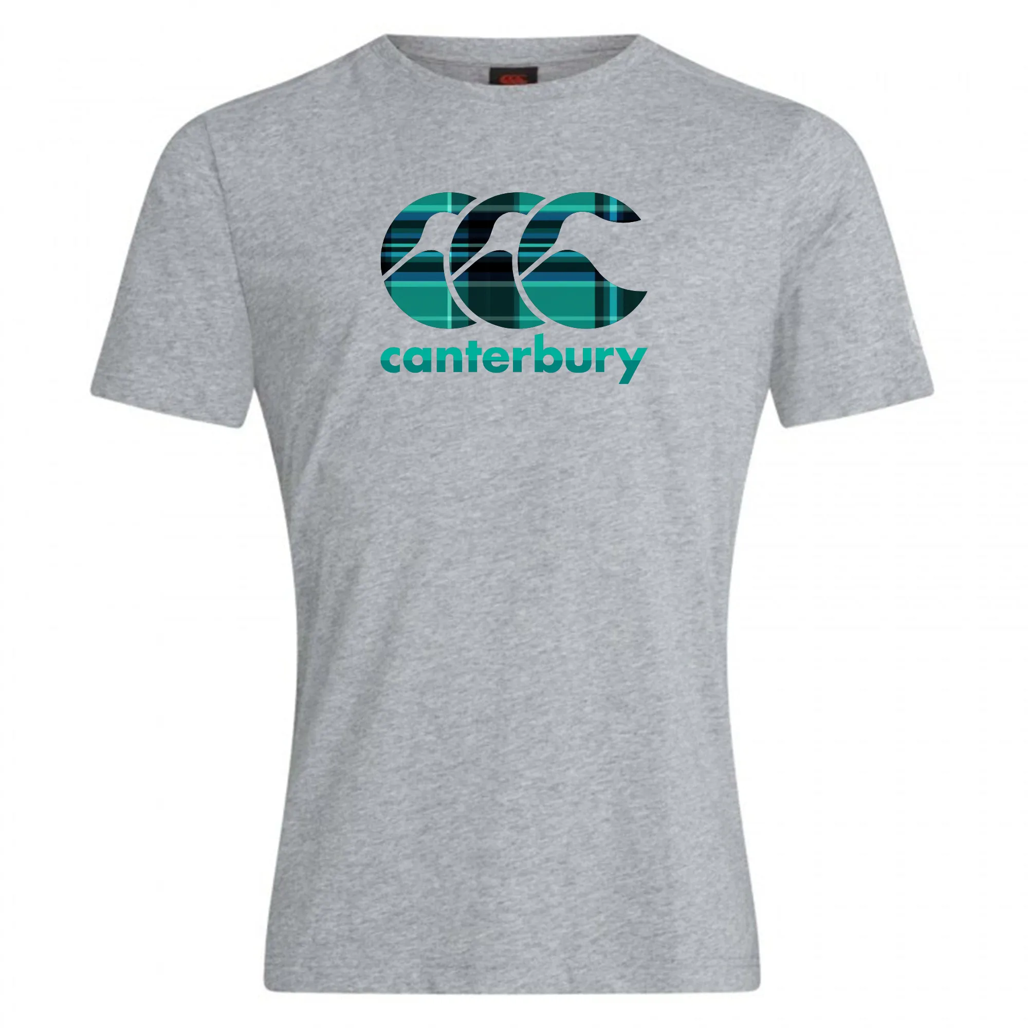 Canterbury CCC Tartan Club Plain T-Shirt