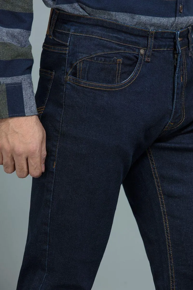 Casual Navy Jeans