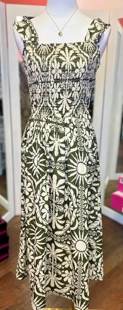 CB Midi Dress Celadon