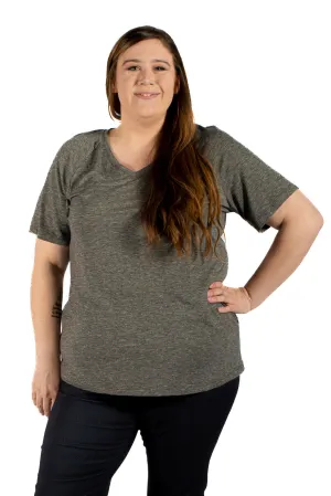Chandail Moab Merino Taille Plus - Charbon