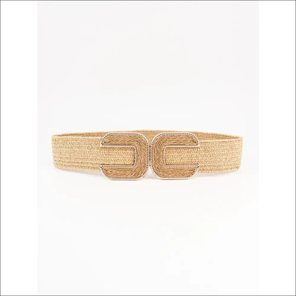 Chic Wide Braid Belt for Trendy Women
