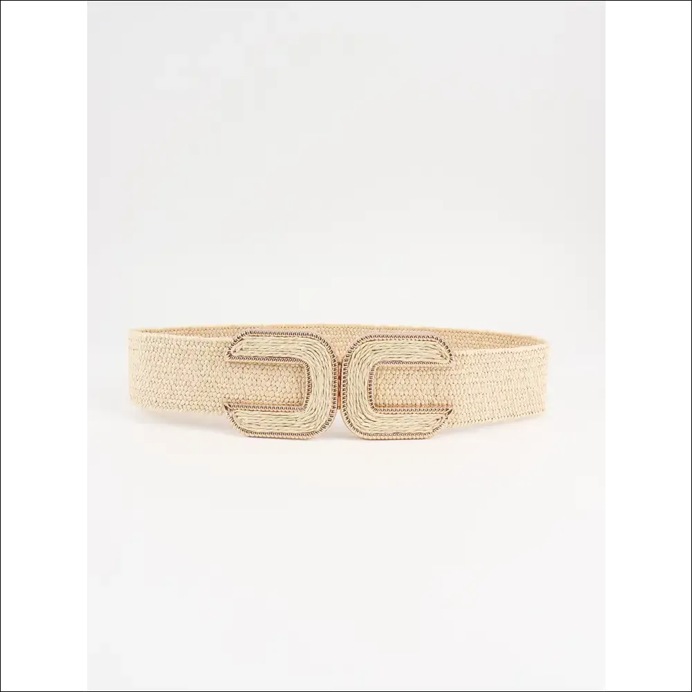 Chic Wide Braid Belt for Trendy Women