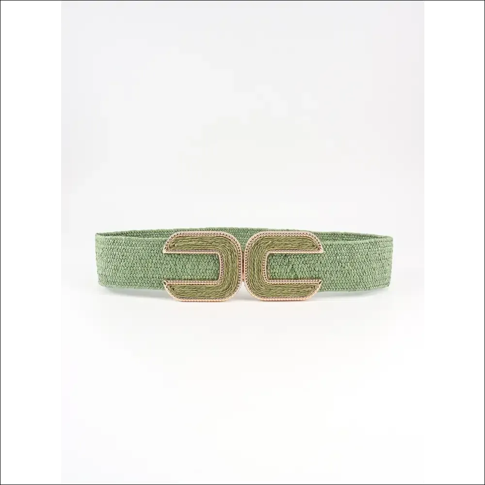 Chic Wide Braid Belt for Trendy Women